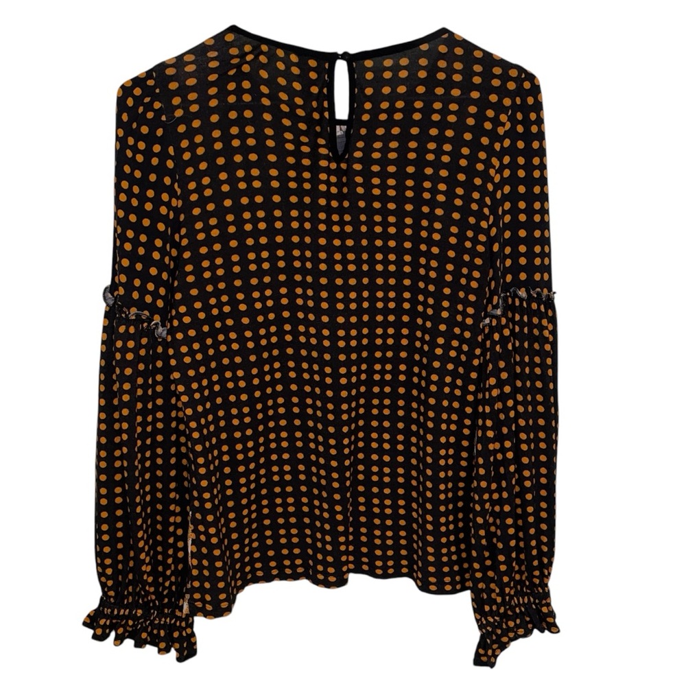 Contrasting Leopard Blouse - Picture 5 of 5